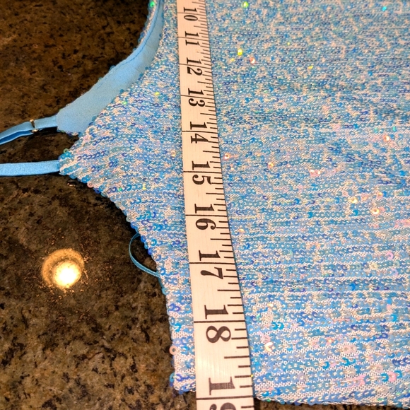 Sequin fabric Tank top and Shorts Set by endless rose - Picture 7 of 17